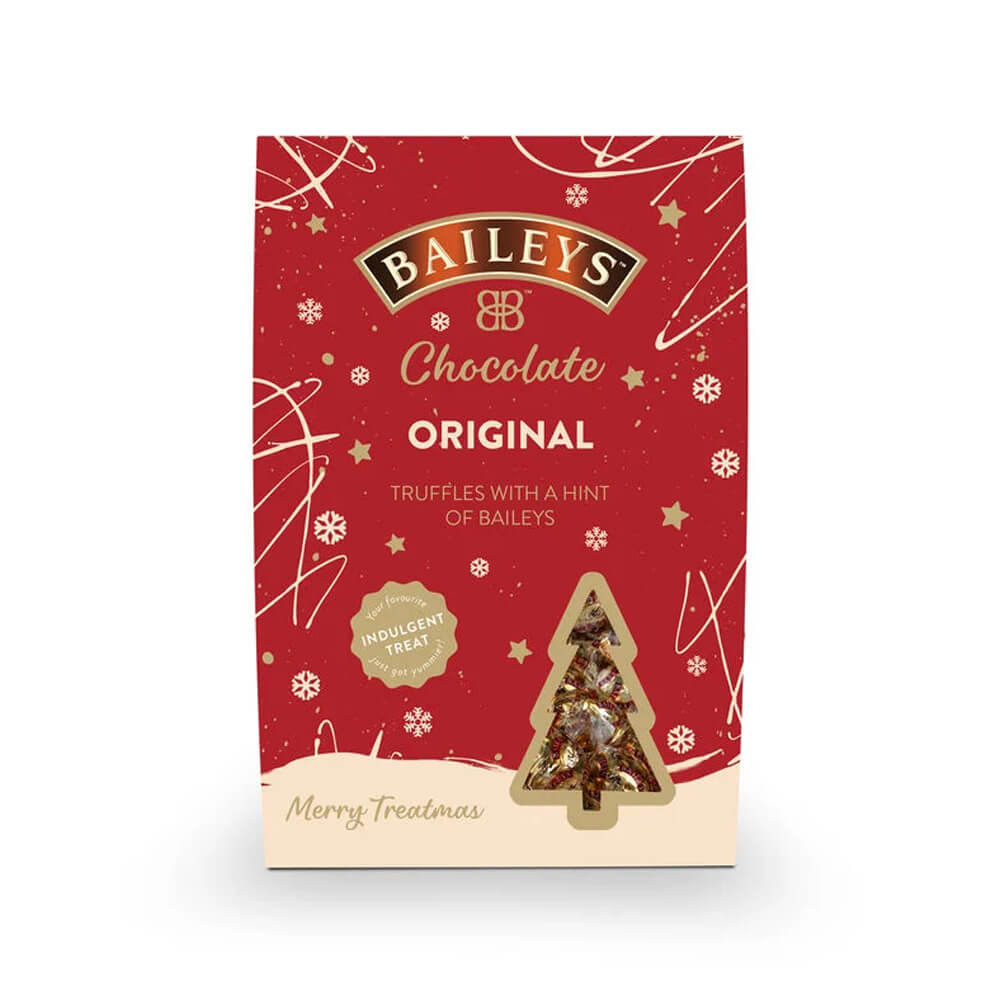 Baileys Milk Chocolate Original Truffles in Christmas Carton 146g